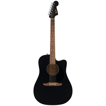 FENDER California Debut Redondo CE Black | Guitarra Electroacústica Profesional