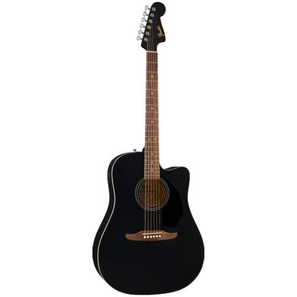 FENDER California Debut Redondo CE Black | Guitarra Electroacústica Profesional