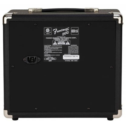 FENDER Frontman® 20G | Amplificador Combo para Guitarra Eléctrica 20W