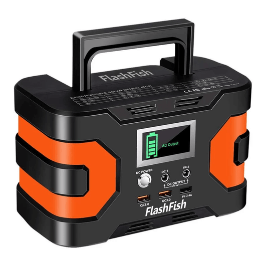 FlashFish EA150 | Estación de Energía Portátil 150W – 166Wh / 45.000mAh