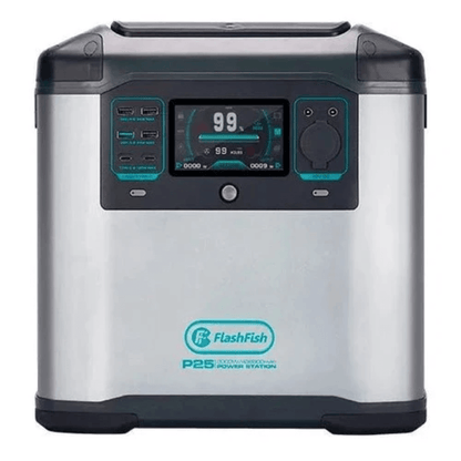 FlashFish P25 UPS | Estación de Energía Portátil 2000W – 1572Wh / 426.000mAh