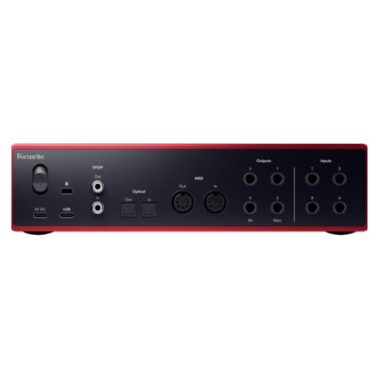 Focusrite Scarlett 18i16 4ta Gen | Interfaz de Audio USB Profesional 18 In / 16 Out con ADAT y MIDI