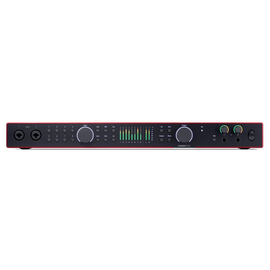 Focusrite Scarlett 18i20 4ta Gen | Interfaz de Audio USB Profesional 26 In / 26 Out con ADAT y Word Clock