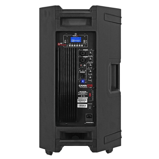 SONIC USA GAMA G15 MK3 | Parlante Activo de 15’’ Bi-Amplificado con Bluetooth Estéreo y APP