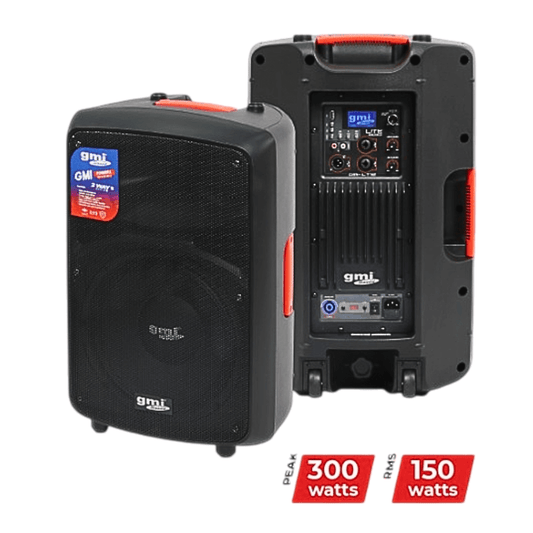 GMI SOUND LT12 LITE SERIES C/USB/DSP/BT | Caja Activa de 12''- 300W