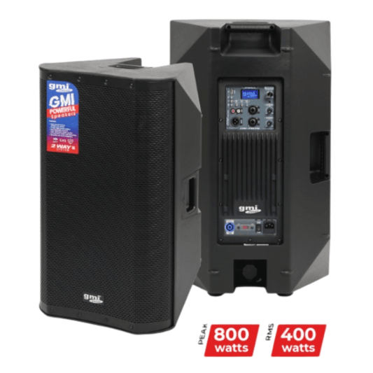 GMI SOUND PRO15 SERIES C/USB/DSP/BT | Caja Activa de 15''- 800W