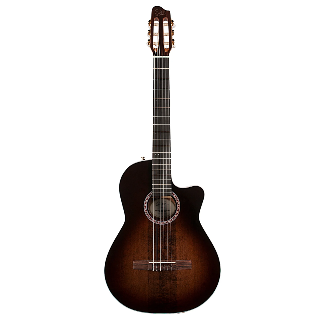 GODIN 051229 ARENA PRO CW | Guitarra Electroacústica Nylon Thinline – Bourbon Burst