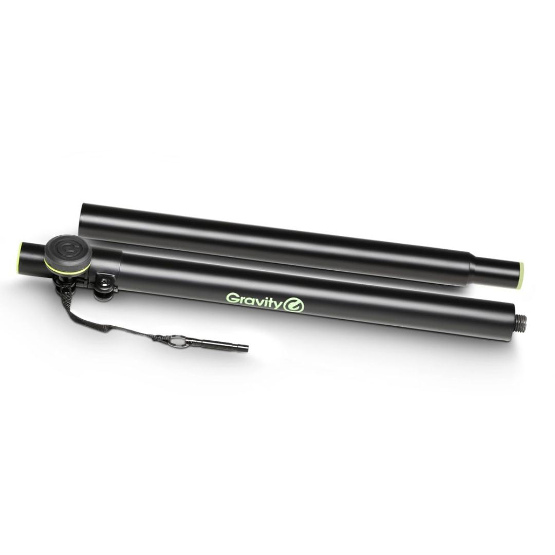 Gravity GSP3332TPB | Pedestal Ajustable Profesional 2 Extensiones