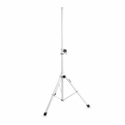 Gravity GSP5211W | Pedestal Profesional para Altavoz – Aluminio Blanco