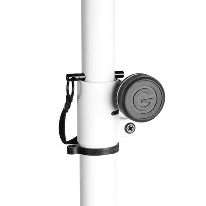 Gravity GSP5211W | Pedestal Profesional para Altavoz – Aluminio Blanco