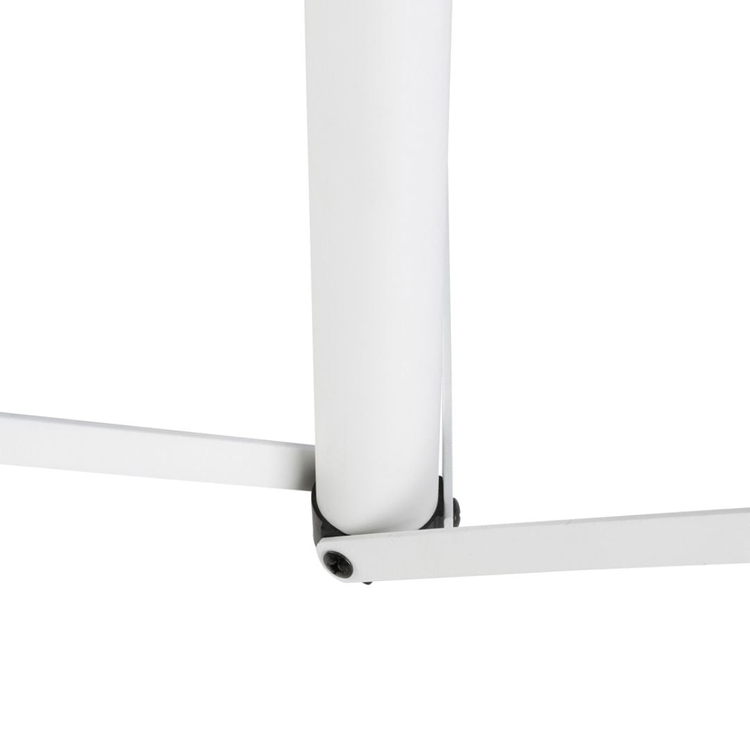 Gravity GSP5211W | Pedestal Profesional para Altavoz – Aluminio Blanco