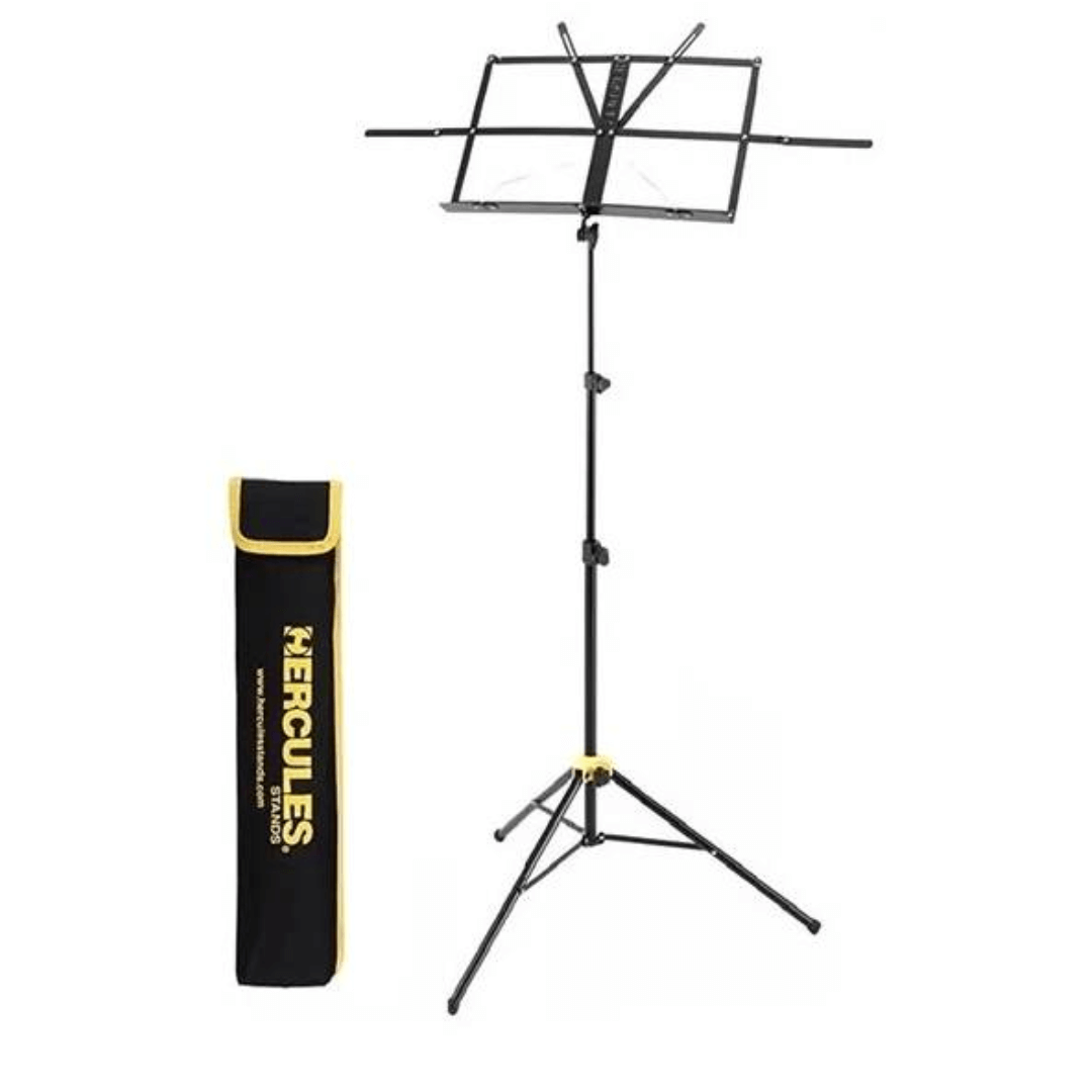HERCULES BS050B | Atril Portátil para Partituras con Altura Ajustable