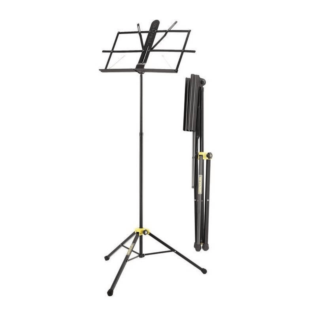 HERCULES BS100B | Atril Profesional para Partituras con Sistema EZ Angle Roller