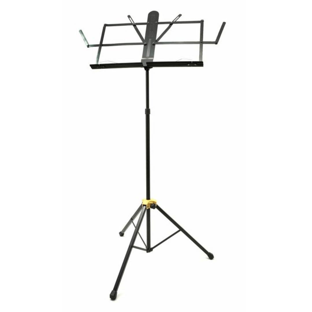 HERCULES BS100B | Atril Profesional para Partituras con Sistema EZ Angle Roller