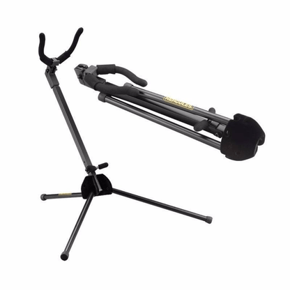 HERCULES DS432B | Pedestal Plegable para Saxofón Tenor Serie TravLite