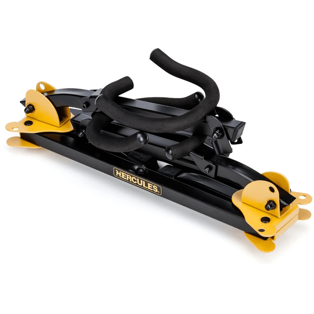 HERCULES DS537B | Pedestal Doble Profesional para Saxofón Alto o Tenor