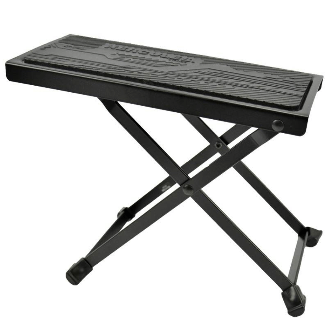 HERCULES FS100B | Reposapiés Ajustable Profesional para Guitarra