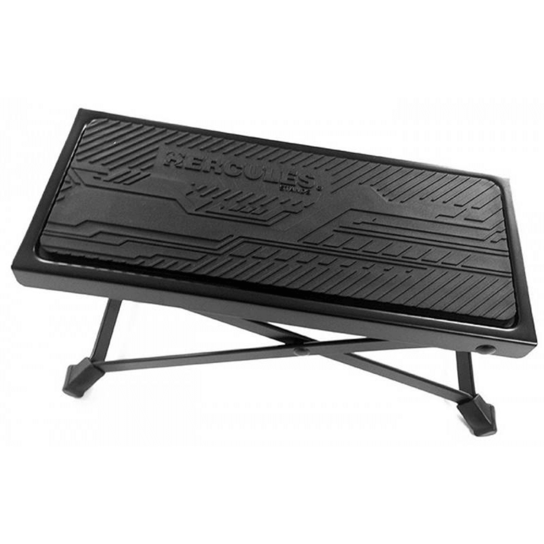 HERCULES FS100B | Reposapiés Ajustable Profesional para Guitarra
