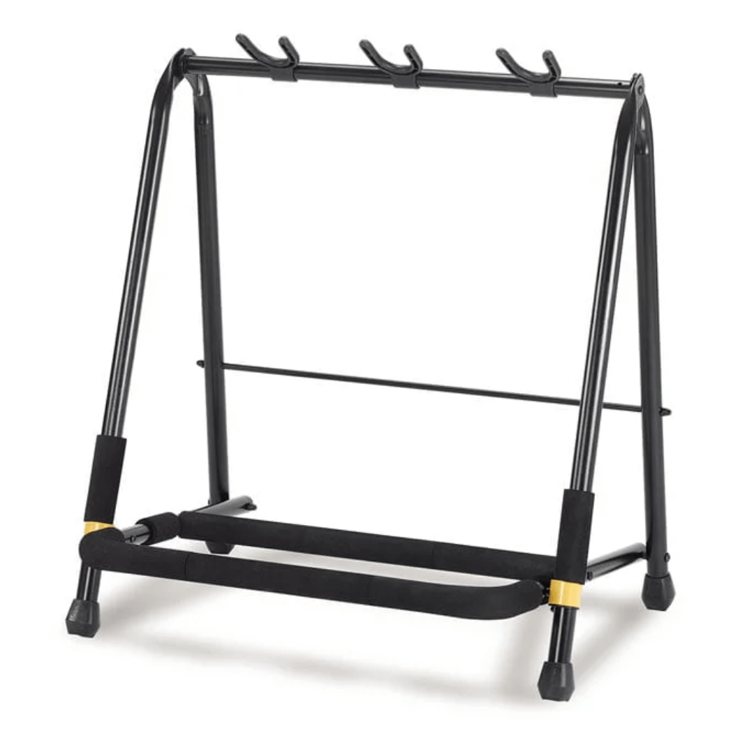 HERCULES GS523B | Pedestal de Guitarra para 3 Instrumentos