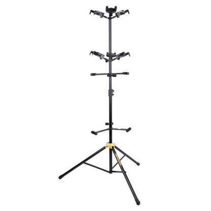HERCULES GS526B | Pedestal de Guitarra para 6 Instrumentos con Sistema Auto Grip (AGS)