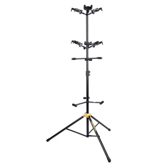 HERCULES GS526B | Pedestal de Guitarra para 6 Instrumentos con Sistema Auto Grip (AGS)