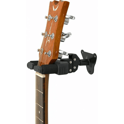 HERCULES GSP39WB | Pedestal de Pared para Guitarra y Bajo con Sistema Auto Grip (AGS)