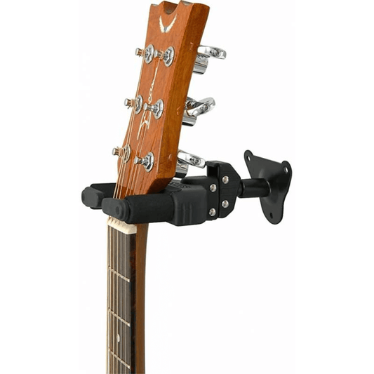 HERCULES GSP39WB | Pedestal de Pared para Guitarra y Bajo con Sistema Auto Grip (AGS)