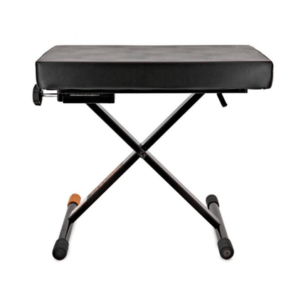 HERCULES KB200B | Banco Profesional para Teclado con Altura Ajustable