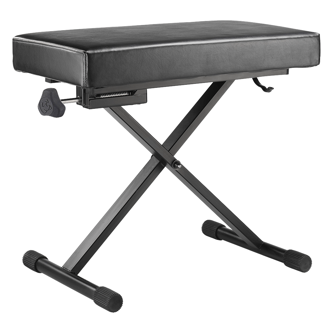 HERCULES KB200B | Banco Profesional para Teclado con Altura Ajustable