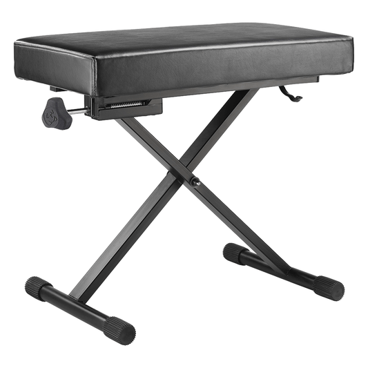 HERCULES KB200B | Banco Profesional para Teclado con Altura Ajustable