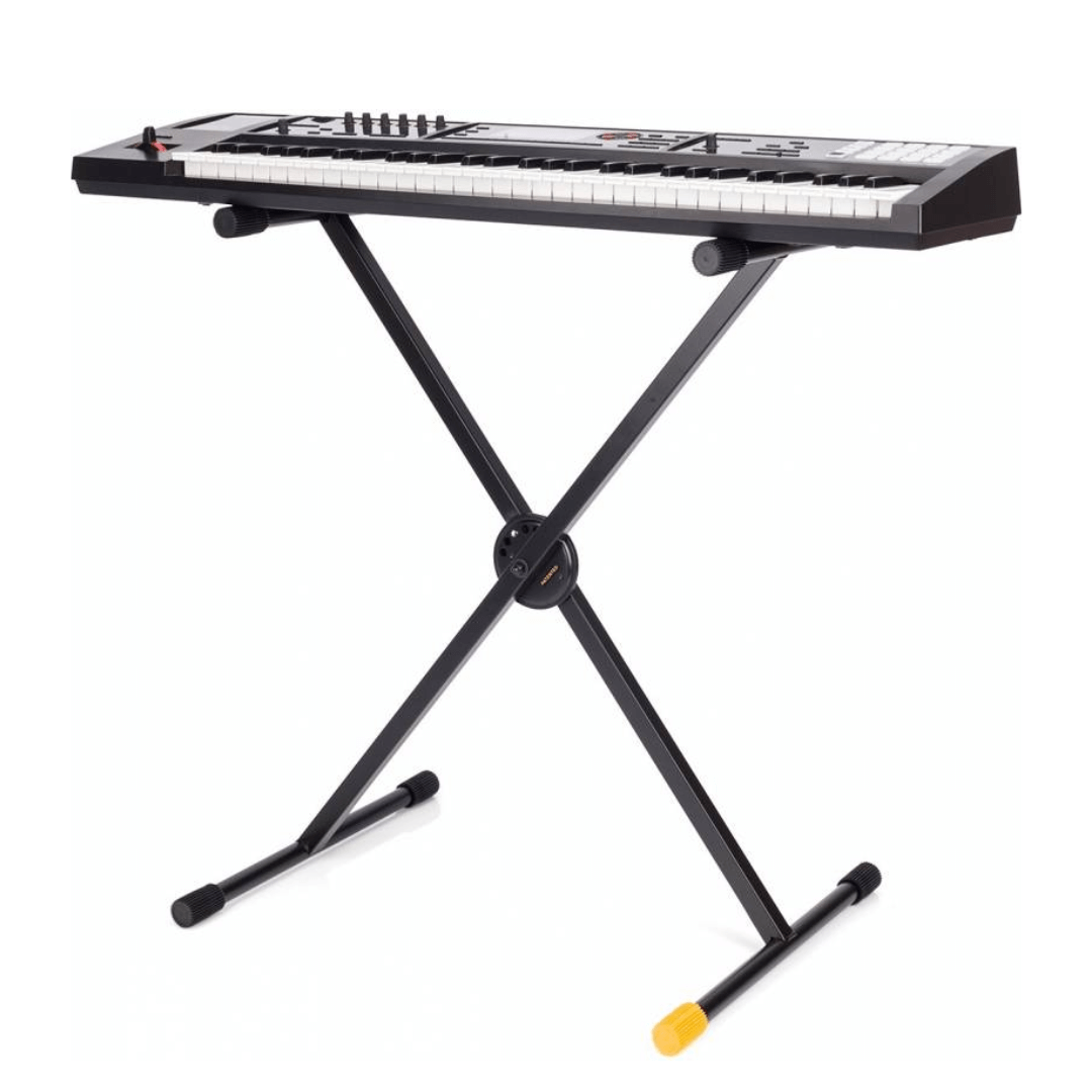 HERCULES KS110B | Pedestal de Teclado Tipo X con Sistema EZ-LOK