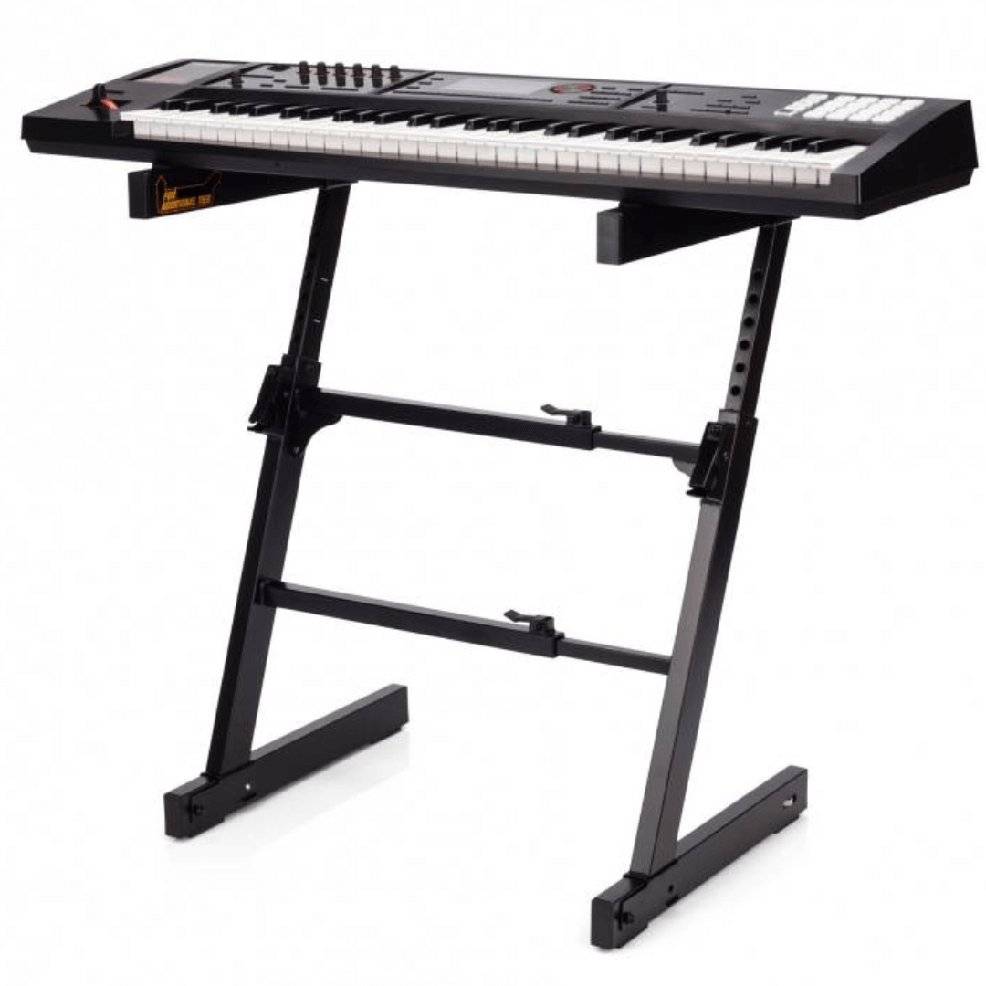 HERCULES KS400B | Pedestal de Teclado Tipo Z con Sistema AutoLock