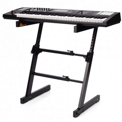 HERCULES KS400B | Pedestal de Teclado Tipo Z con Sistema AutoLock