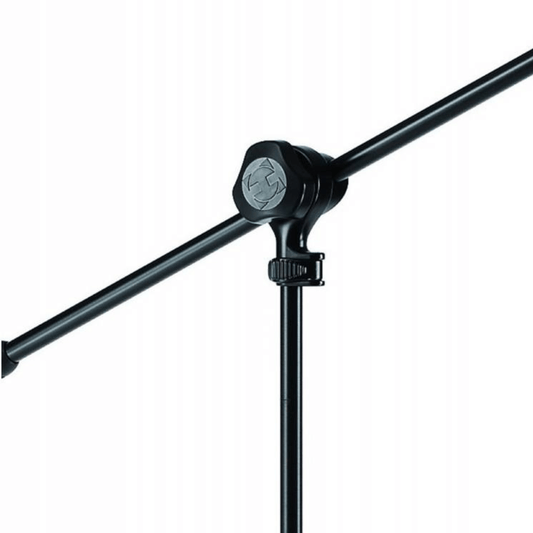 HERCULES MS432B | Soporte de Micrófono Profesional con Boom Extensible