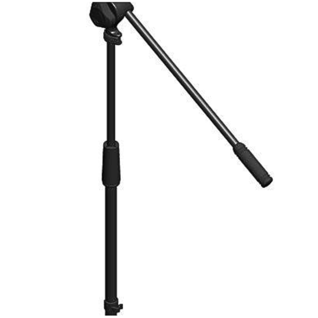 HERCULES MS432B | Soporte de Micrófono Profesional con Boom Extensible