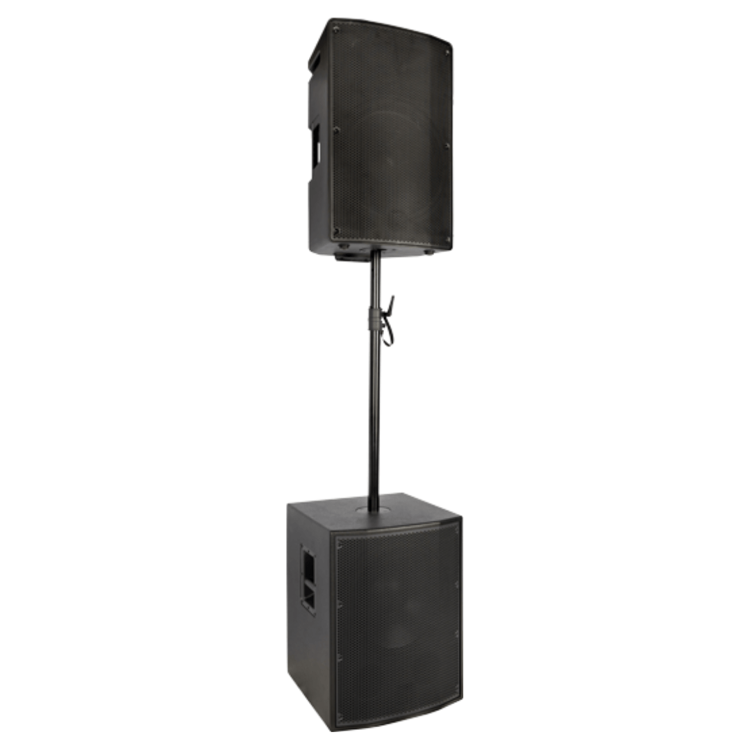 HERCULES SS350B | Soporte Profesional para Altavoces y Subwoofers con Rosca M20
