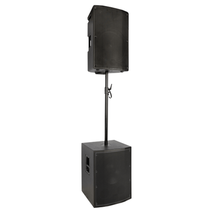 HERCULES SS350B | Soporte Profesional para Altavoces y Subwoofers con Rosca M20