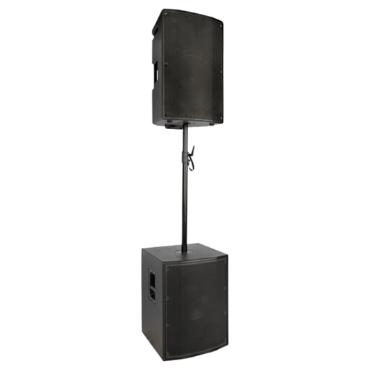 HERCULES SS350B | Soporte Profesional para Altavoces y Subwoofers con Rosca M20