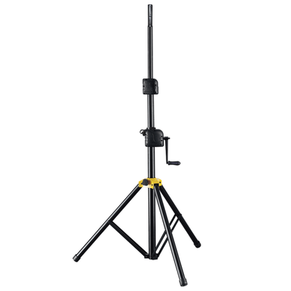 HERCULES SS710B | Soporte Profesional de Altavoz con Sistema de Manivela Quick-N-EZ