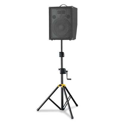 HERCULES SS710B | Soporte Profesional de Altavoz con Sistema de Manivela Quick-N-EZ