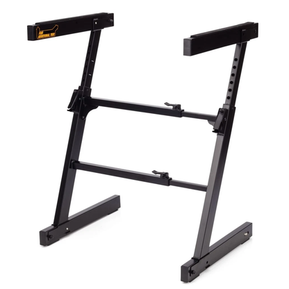 HERCULES KS400B | Pedestal de Teclado Tipo Z con Sistema AutoLock