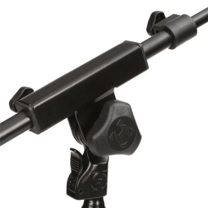 HERCULES MS120B | Soporte de Micrófono de Perfil Bajo con Brazo Ajustable