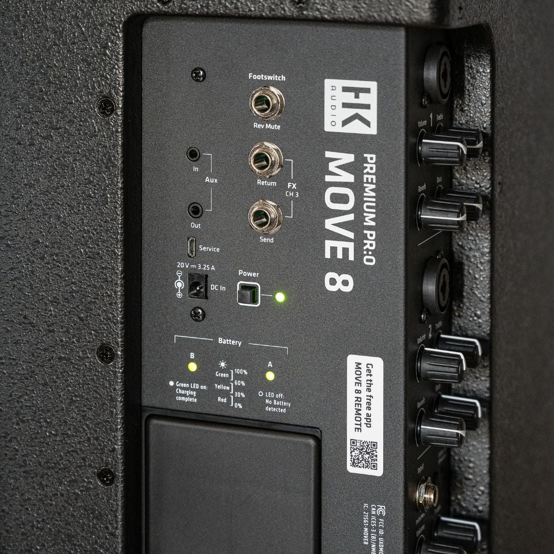 HK Audio MOVE 8 | Caja Activa Portátil a Batería