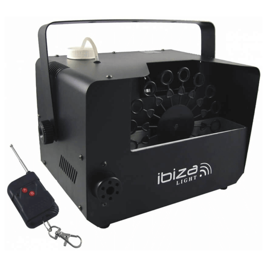 Máquina de Humo 400W + Máquina de Burbujas Incorporada | Efecto Doble con Control Inalámbrico (Wireless)