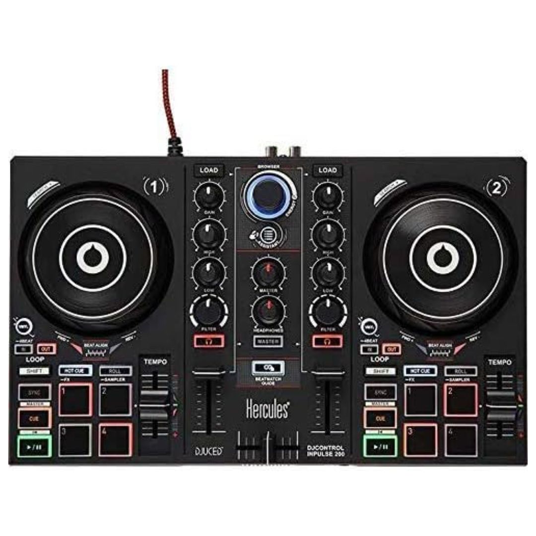 Hercules DJControl Inpulse 200 | Controlador DJ Profesional USB