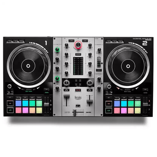 Hercules DJControl Inpulse 500 Silver Edition | Controlador DJ Profesional – Edición Especial