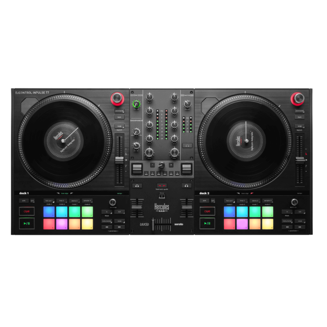 Hercules DJControl Inpulse T7 | Controlador DJ Motorizado Profesional