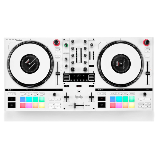 Hercules DJControl Inpulse T7 White | Controlador DJ Motorizado – Edición Especial