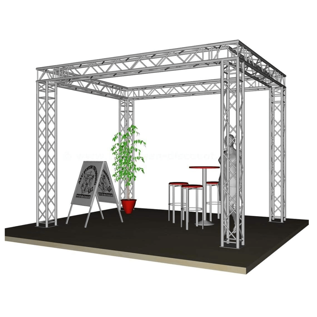 CubeMaxx HONOR 6×6×3m | Estructura Cúbica Suspendida de Gran Formato