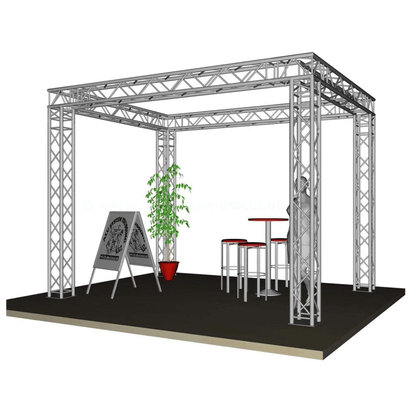 CubeMaxx HONOR 6×6×3m | Estructura Cúbica Suspendida de Gran Formato